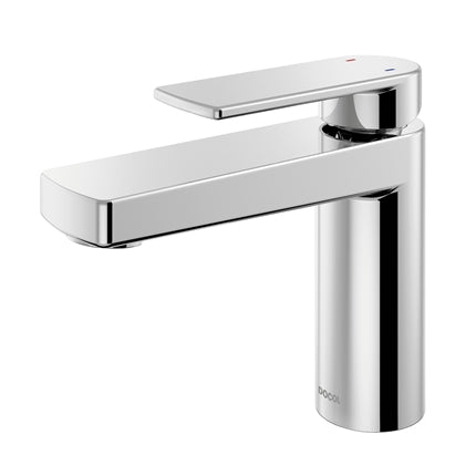 Mezclador monomando para lavabo color cromo pulido Modelo: Xenon