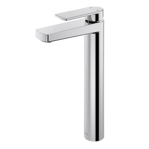 Mezclador monomando para lavabo color cromo pulido Modelo: Xenon Alta