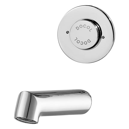 GRIFO DE PARED 135MM - BAJA Y ALTA PRESION - PRESSMATIC ANTIVANDALISMO